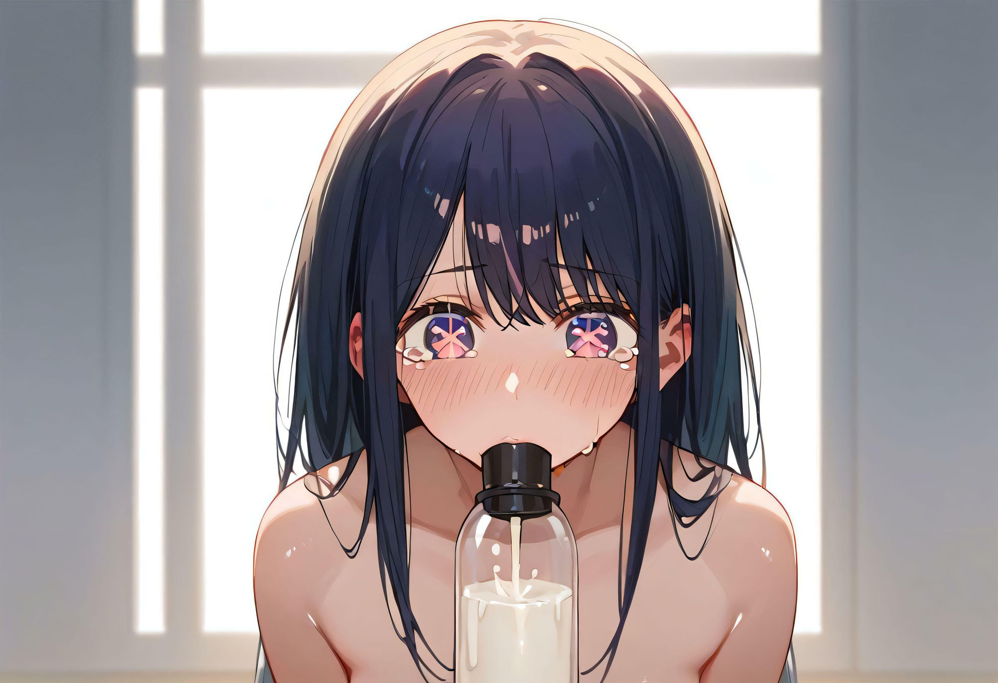 サンプル画像4:暑い夏の日には やっぱり母乳(ふわりんぼし) [d_433384]