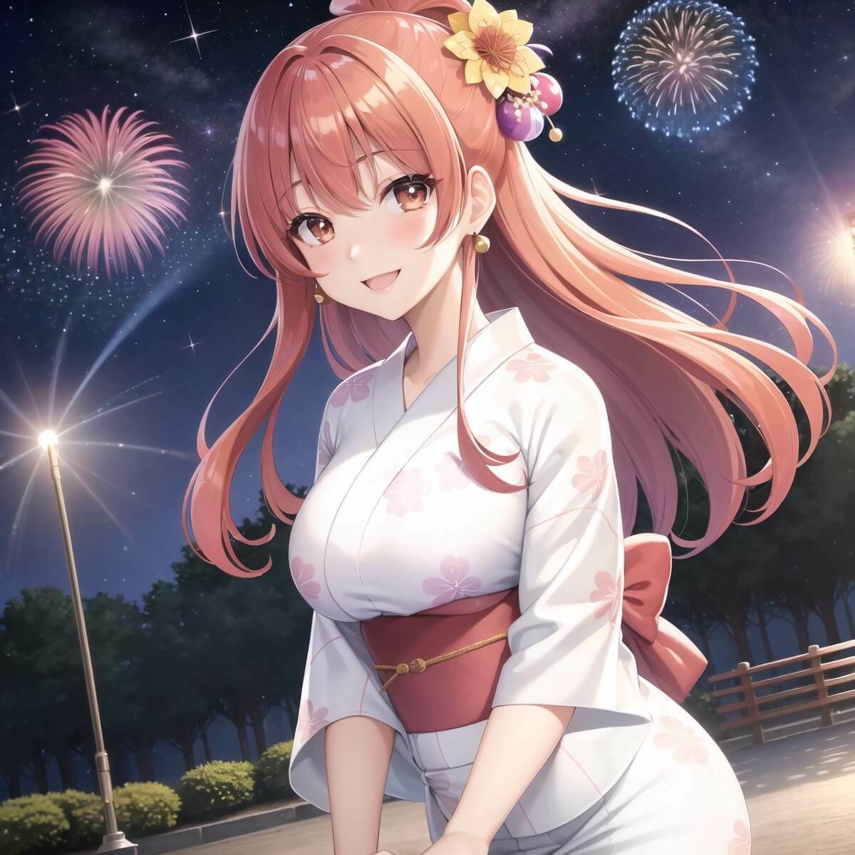 サンプル画像3:君と最後の夏祭り9【セリフ付き10枚付き！美麗画像400枚収録】(ほわいとえんじぇる) [d_433417]