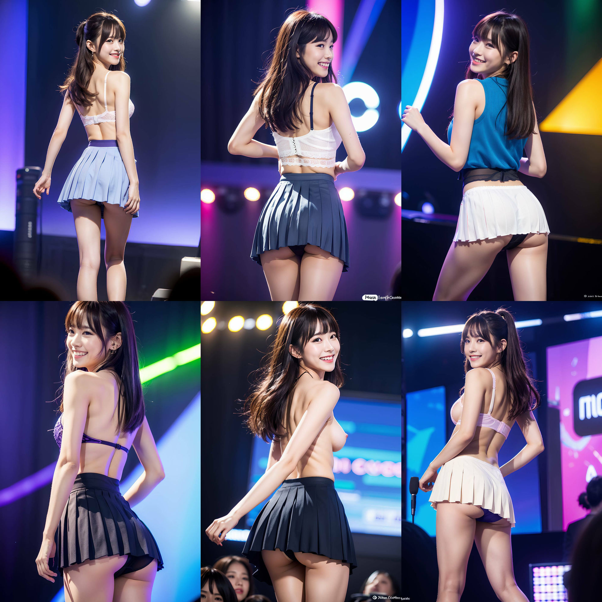 サンプル画像5:衣装パンツを忘れて生パンティでステージに立つアイドル vol:2(SakuraBooks) [d_433420]