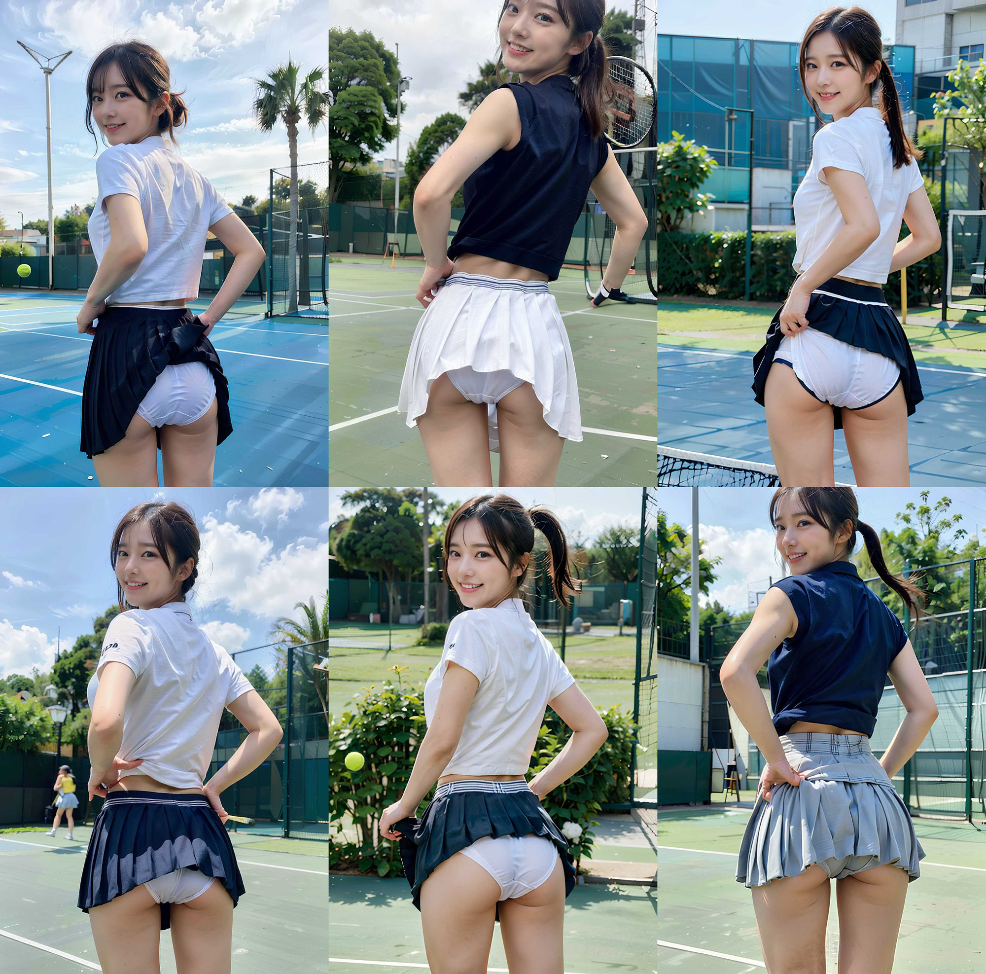 サンプル画像3:生パンティで競技する美少女テニス女子 vol:2(SakuraBooks) [d_433424]