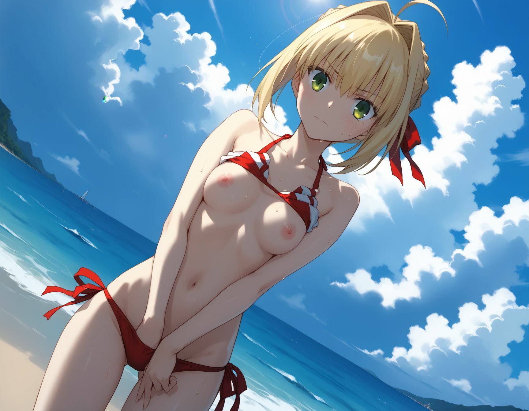 サンプル画像5:夏だ水着だセイバーだ(RED WING) [d_433460]