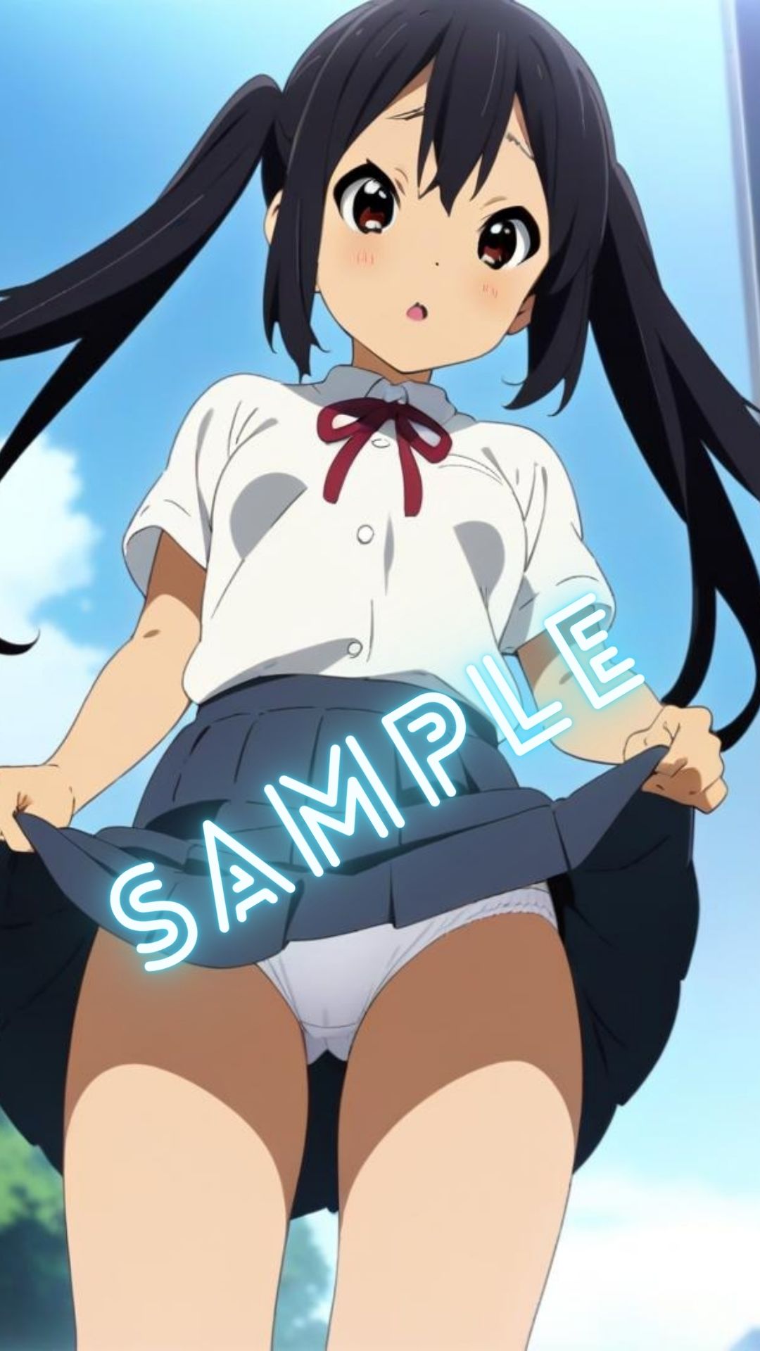 サンプル画像3:けい◯ん！ 中◯梓画像集(パンティー旅情) [d_433495]