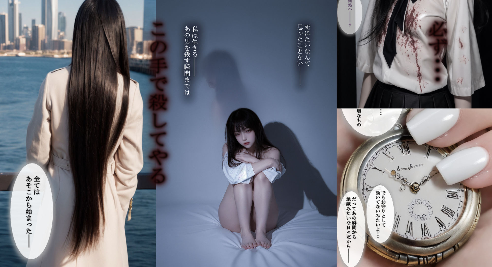 サンプル画像3:傀儡天使〜ママは死んで灰〜(ayapecorine) [d_433562]