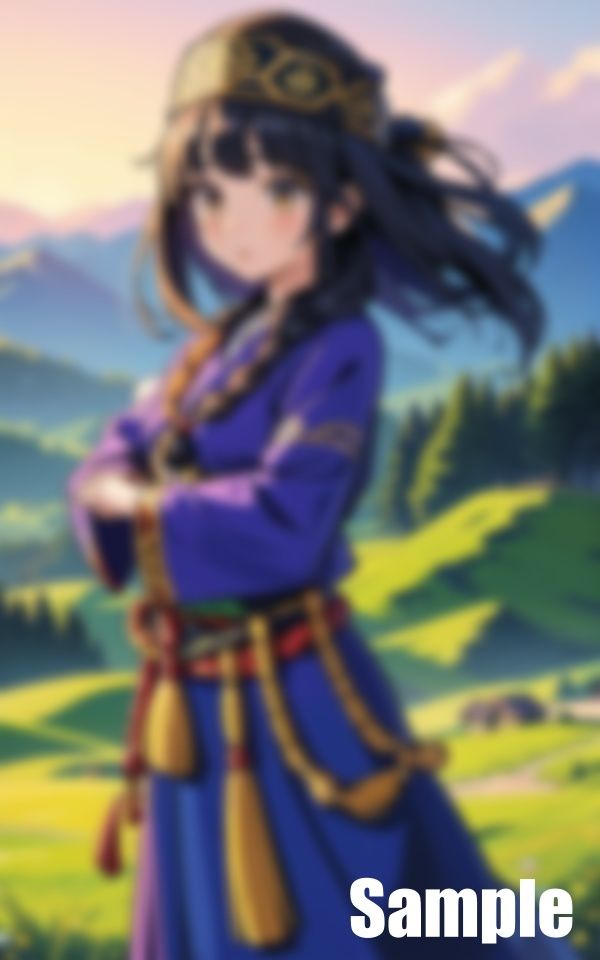 サンプル画像1:アイヌの美少女(じゃるむ) [d_433573]