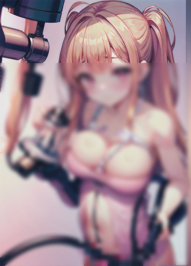 サンプル画像1:乳搾られ娘。(サンタさん) [d_433581]