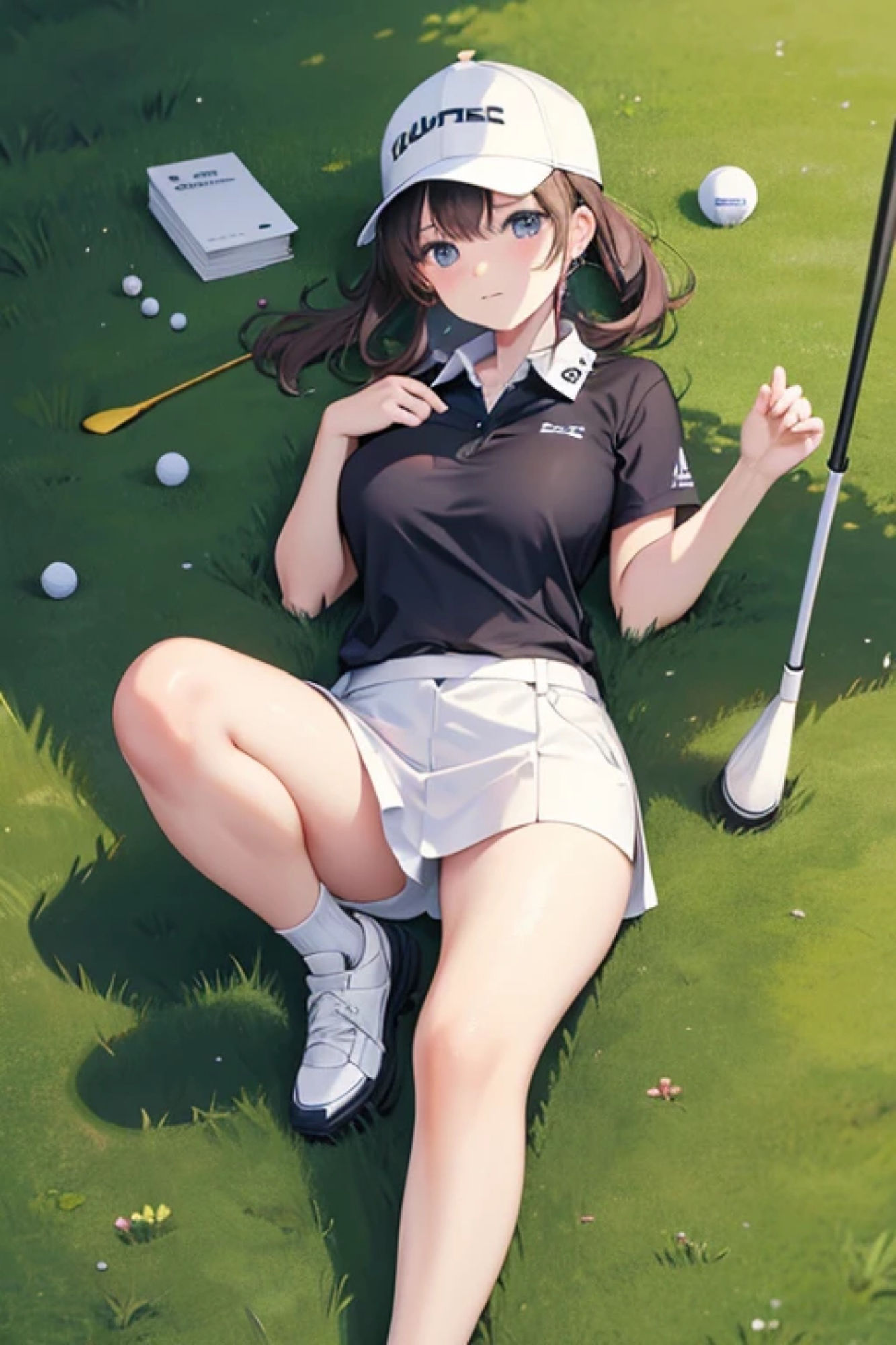 サンプル画像2:ゴルフガールのアレやコレ(rweb324) [d_433616]