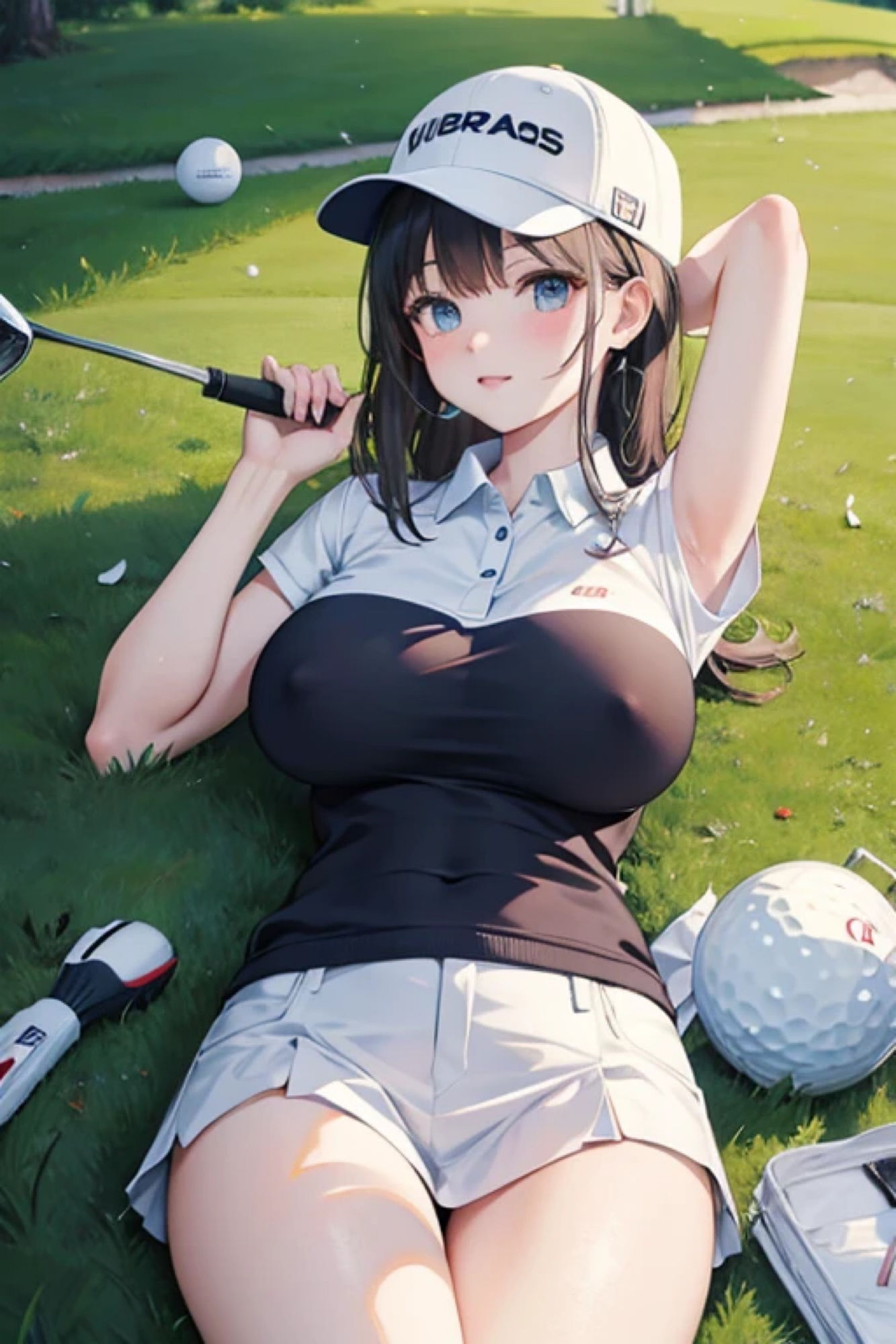 サンプル画像5:ゴルフガールのアレやコレ(rweb324) [d_433616]