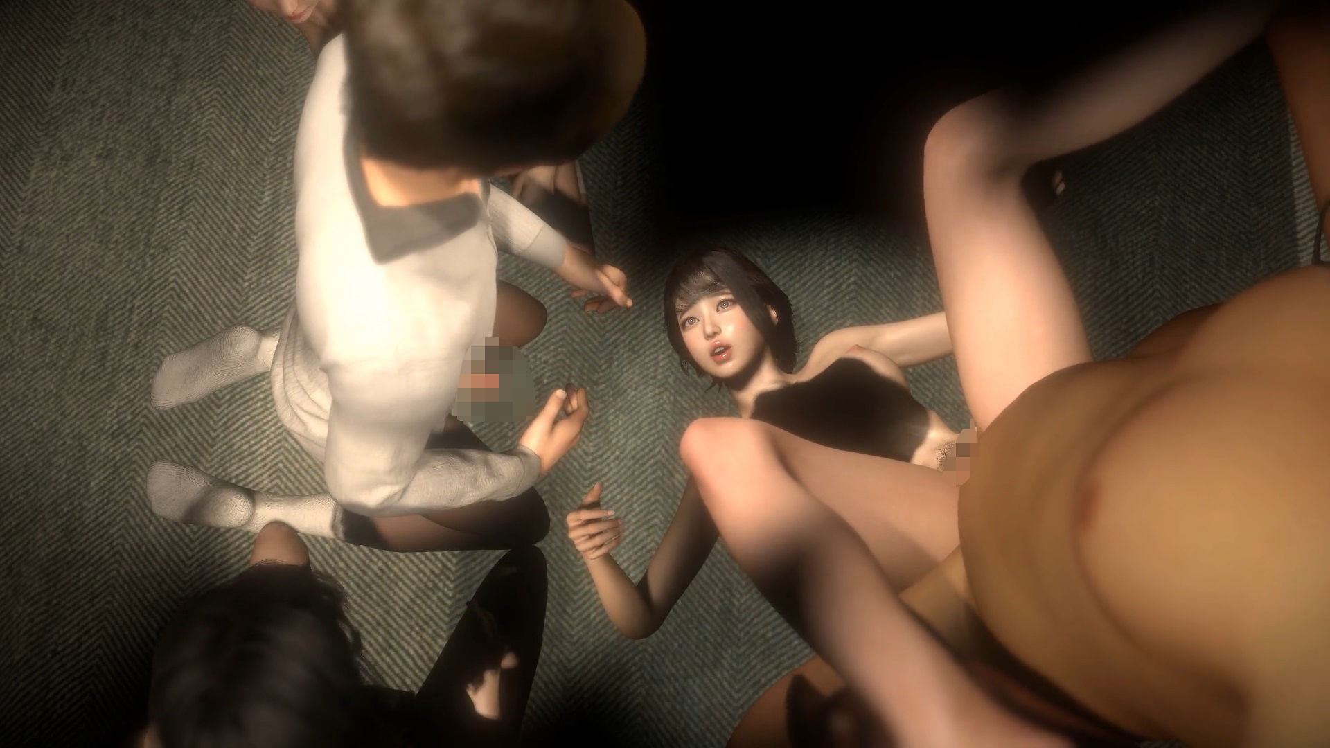 サンプル画像6:パパの目の前で催●おっさんに妻や娘をネトラレた話Remake VR版(VR Dream Studio) [d_433621]