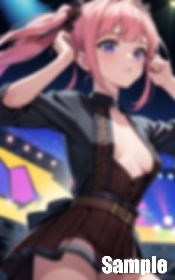 サンプル画像2:アイドルの活動(じゃんべ) [d_433658]