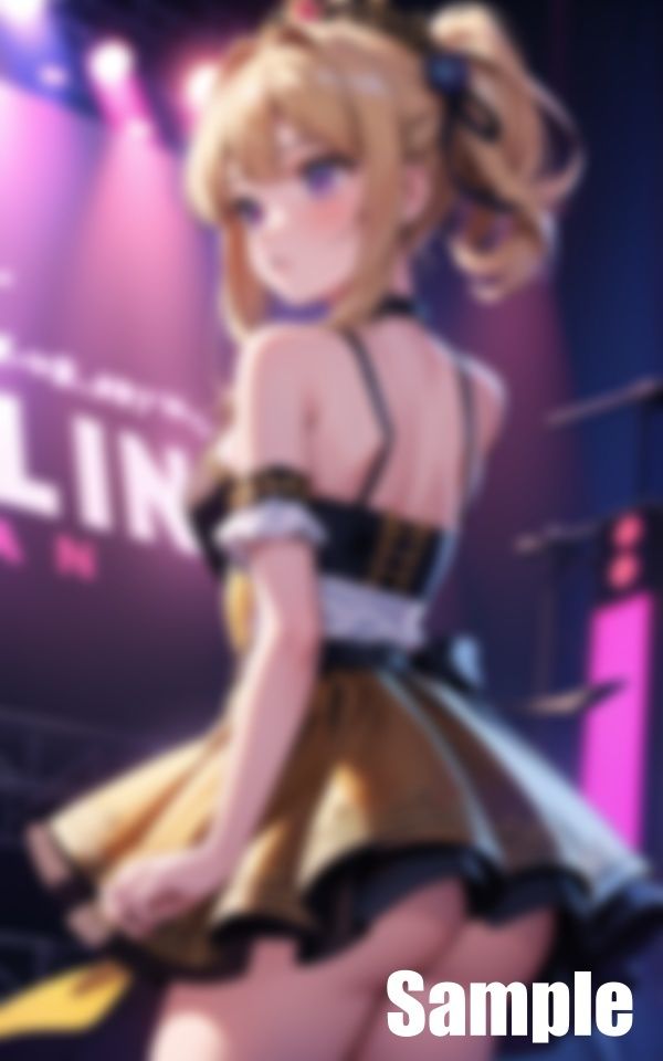 サンプル画像3:アイドルの活動(じゃんべ) [d_433658]