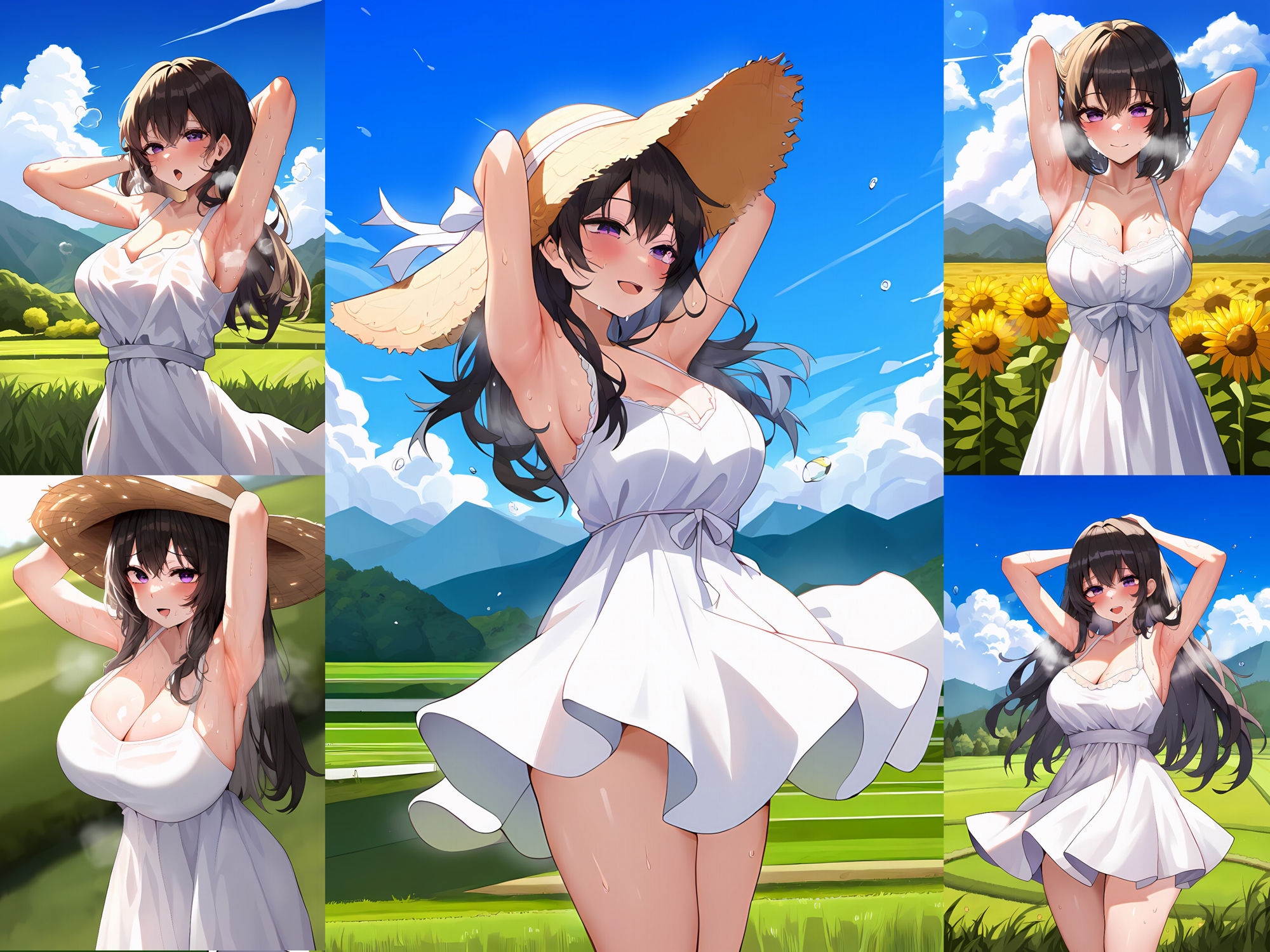 サンプル画像1:日常の抜ける腋見せ画像集(senninn) [d_433660]