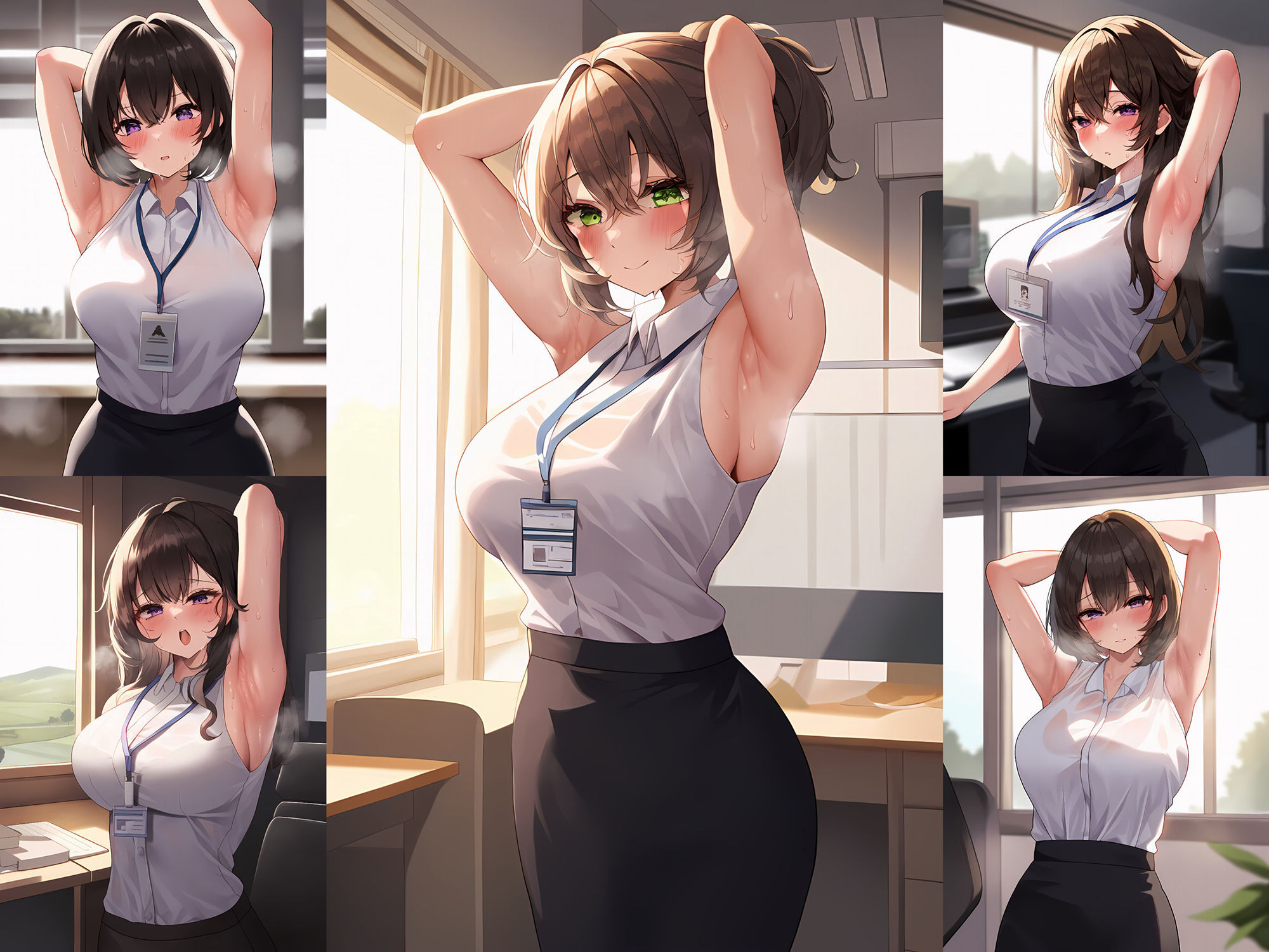 サンプル画像2:日常の抜ける腋見せ画像集(senninn) [d_433660]