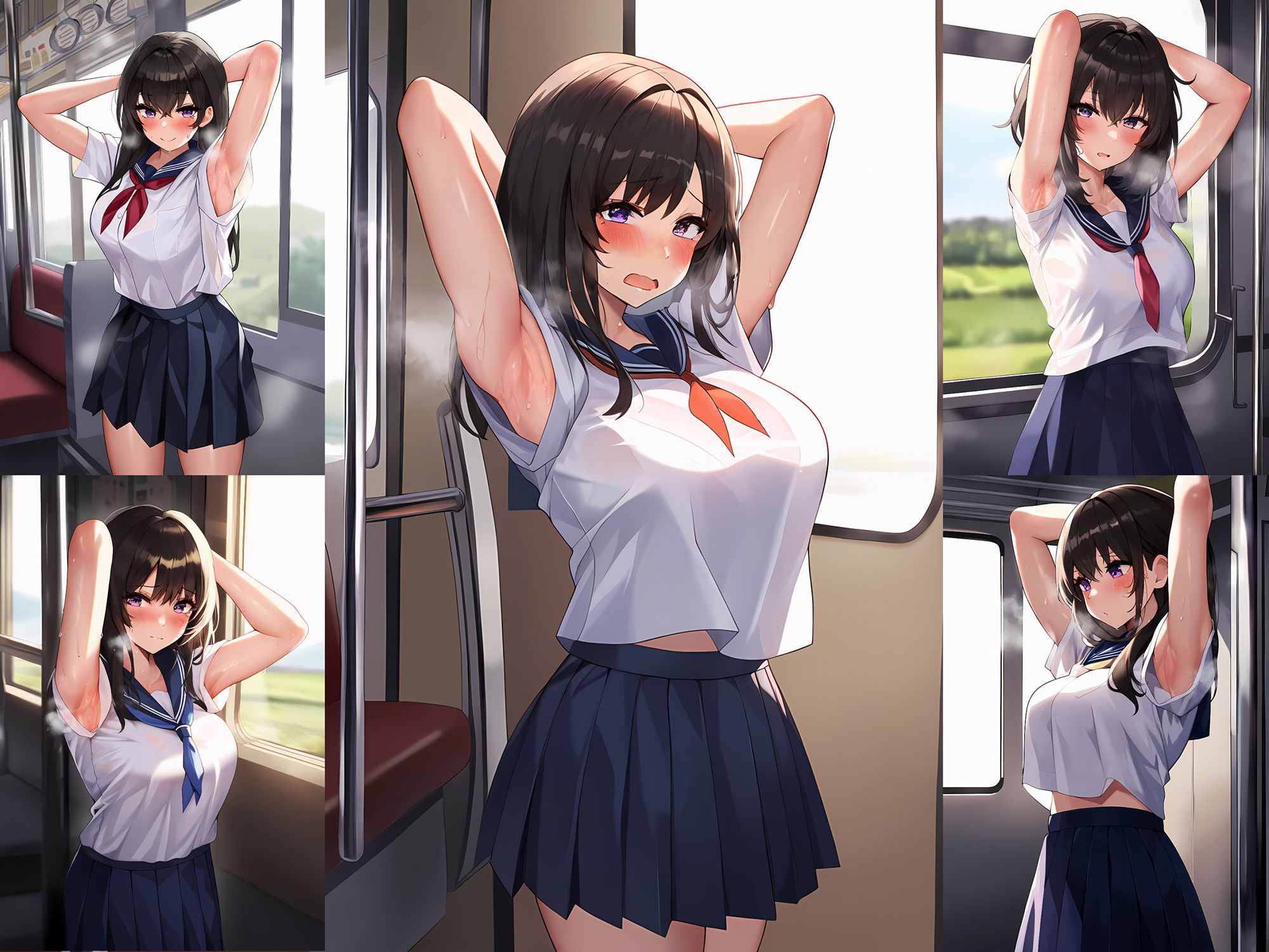 サンプル画像3:日常の抜ける腋見せ画像集(senninn) [d_433660]