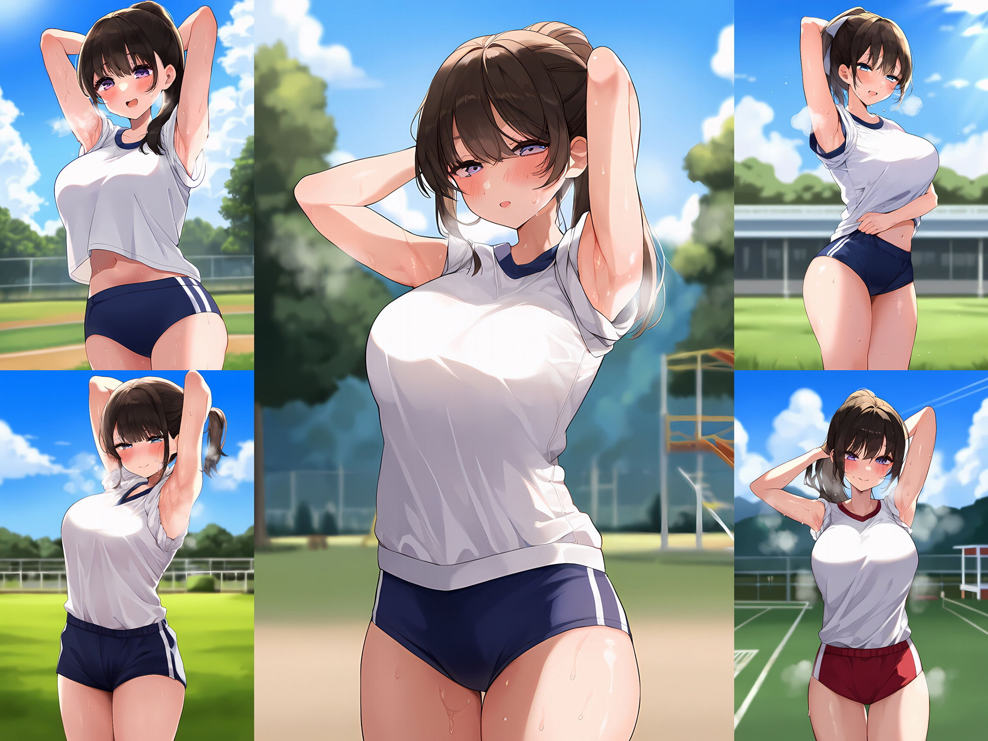 サンプル画像4:日常の抜ける腋見せ画像集(senninn) [d_433660]