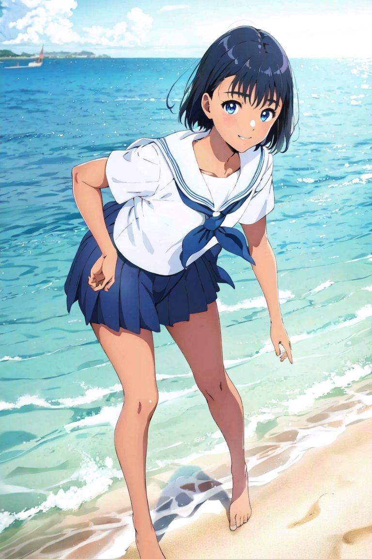 サンプル画像1:夏休みの帰省中、成長した姪っ子の褐色肌に欲情し、押し倒してみたら意外に抵抗せず…(ROCKMAN) [d_433666]