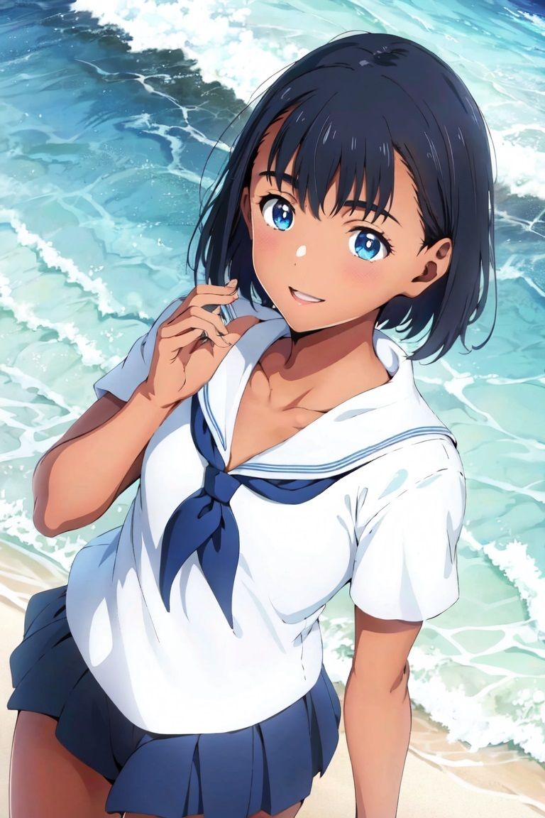 サンプル画像2:夏休みの帰省中、成長した姪っ子の褐色肌に欲情し、押し倒してみたら意外に抵抗せず…(ROCKMAN) [d_433666]