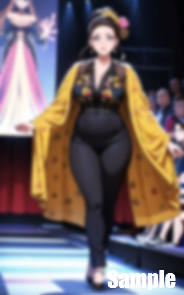 サンプル画像3:ぽっちゃりモデル(じゃるーる) [d_433700]