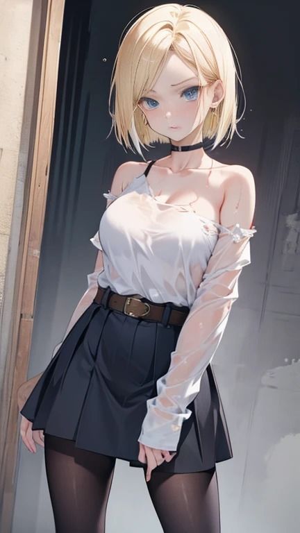 サンプル画像4:破壊と美麗: 人造人間18号の世界(夢幻出版【イラスト】) [d_433735]