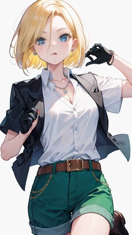 サンプル画像6:破壊と美麗: 人造人間18号の世界(夢幻出版【イラスト】) [d_433735]