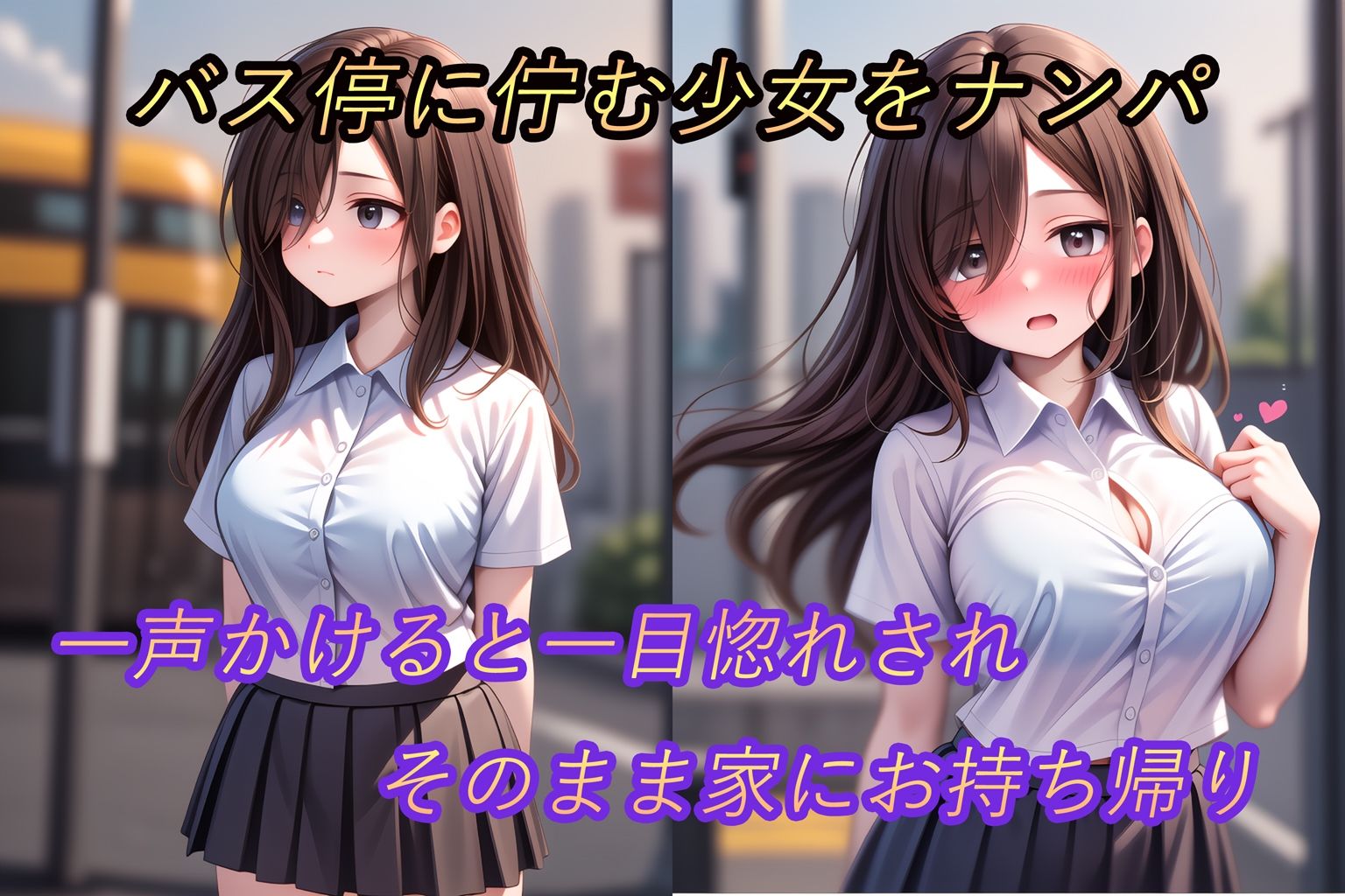 サンプル画像1:ナンパ即堕ち3-お姉さん系巨乳少女おもちかえりセックス(KAW-AI-アイは正義) [d_433757]