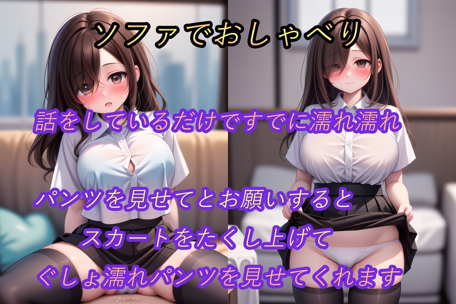サンプル画像2:ナンパ即堕ち3-お姉さん系巨乳少女おもちかえりセックス(KAW-AI-アイは正義) [d_433757]