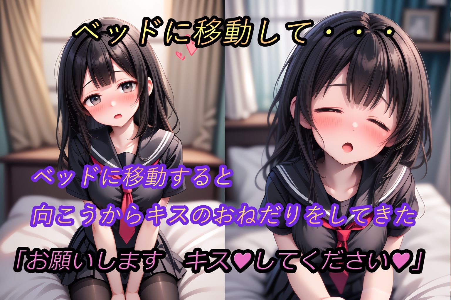 サンプル画像4:ナンパ即堕ち4-［極上］黒髪ロング少女おもちかえりラブラブセックス(KAW-AI-アイは正義) [d_433758]