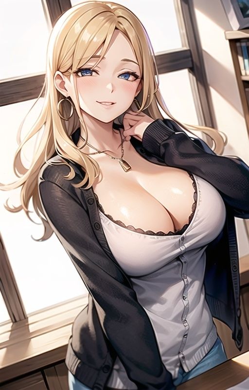 サンプル画像6:金髪巨乳美女のゴムなし中出しパラダイス〜モデル級スレンダー美女がイキまくり！〜(ドクドク★ビート) [d_433771]