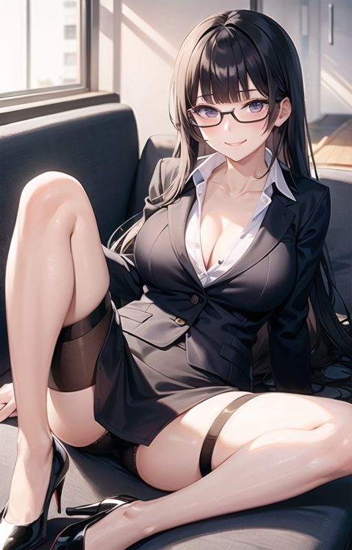 サンプル画像2:残業中なのに… エロすぎる美人OL、中出し残業で乱れまくり！ 社員が大興奮の濃厚セックス(おっぱいモミモミ団) [d_433773]