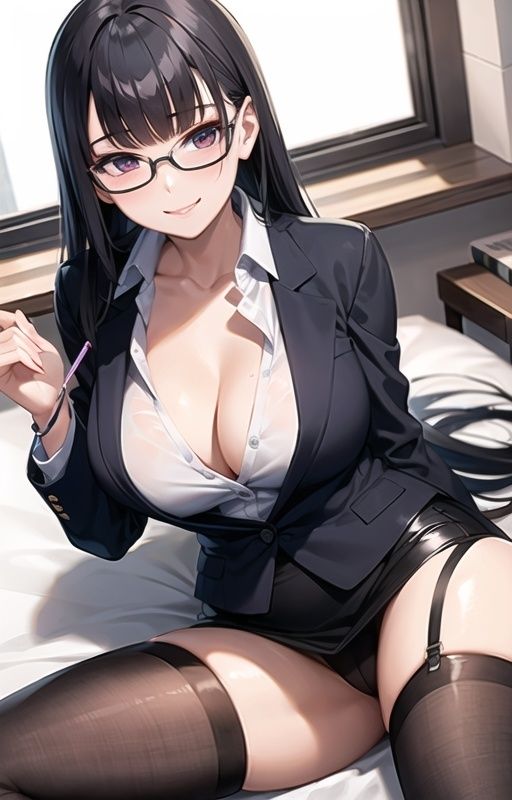 サンプル画像6:残業中なのに… エロすぎる美人OL、中出し残業で乱れまくり！ 社員が大興奮の濃厚セックス(おっぱいモミモミ団) [d_433773]