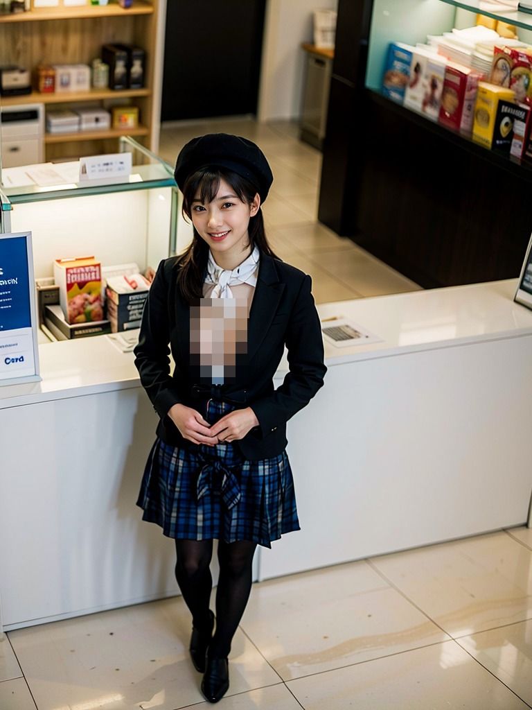 サンプル画像1:コスプレ天国〜デパート・受付嬢 編 vol.2(職業・ユニフォーム) [d_433799]