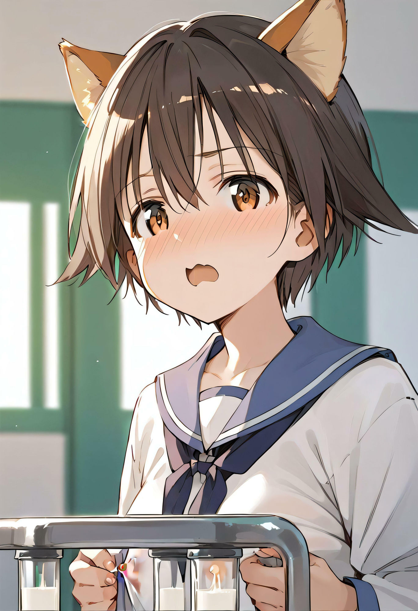 サンプル画像4:秘密の場所に隠れて(ストームワークス) [d_433855]