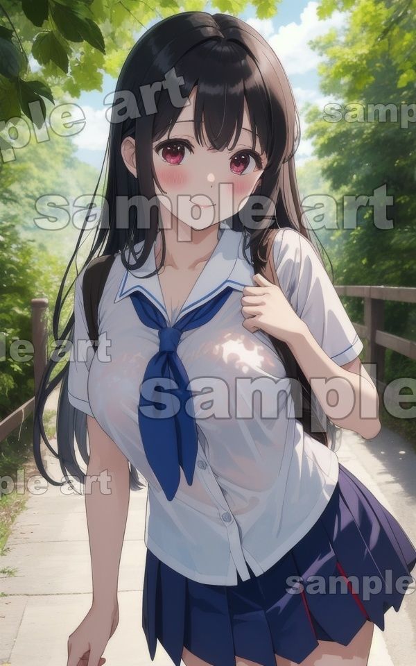 サンプル画像3:実家帰省〜セーラー服の姪っ子が成長して帰ってきた〜童顔なのに巨乳の美少女が田舎を練り歩く(大人の妄想教科書) [d_433909]