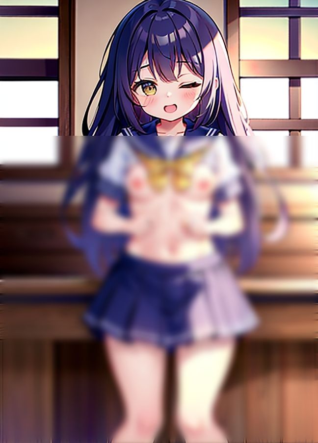 サンプル画像5:完全精神支配！教室で強●露出！女の子は洗脳状態…(イクイクAI) [d_433996]