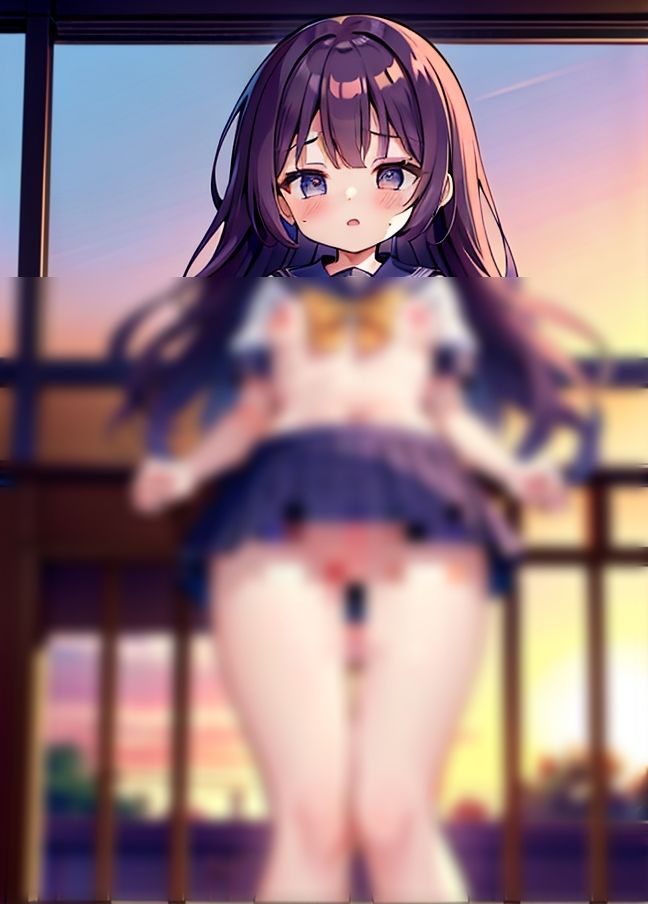 サンプル画像1:ソフトエッチな女の子「露出するだけだから！」(あなたの願いを叶えましょう) [d_434010]