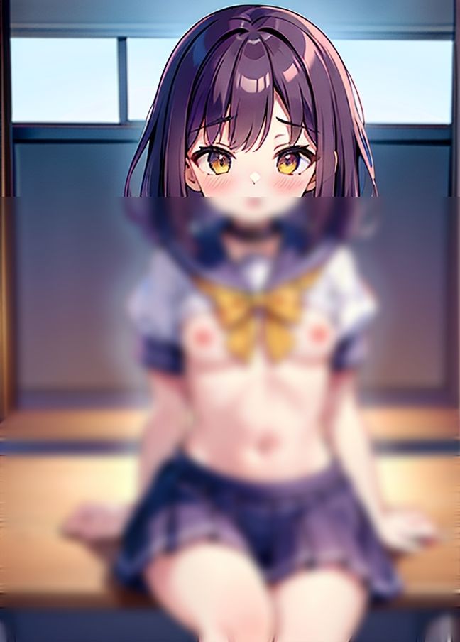 サンプル画像2:ソフトエッチな女の子「露出するだけだから！」(あなたの願いを叶えましょう) [d_434010]