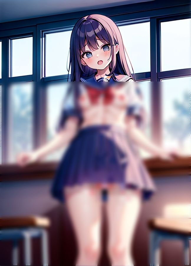 サンプル画像3:ソフトエッチな女の子「露出するだけだから！」(あなたの願いを叶えましょう) [d_434010]