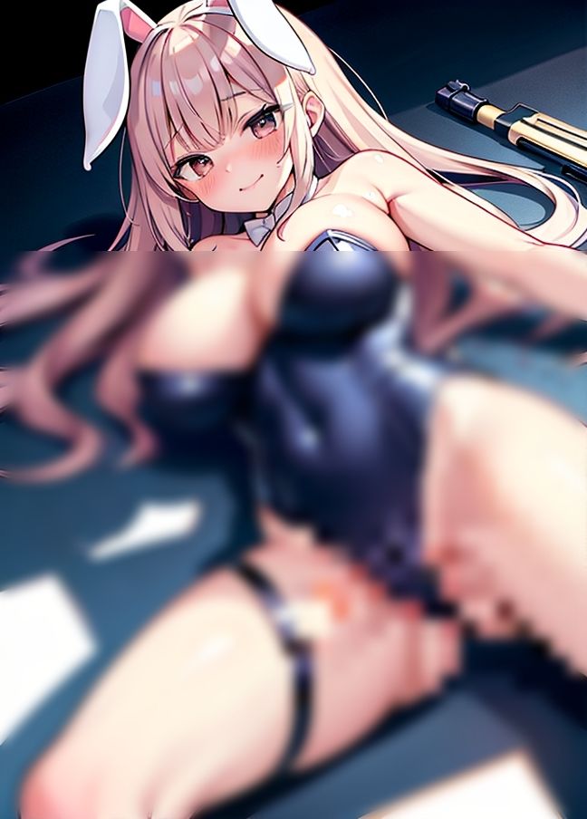 サンプル画像5:日本を守る！？逆バニー「わたしたちにこの世の安全は任せて！」(starking) [d_434011]