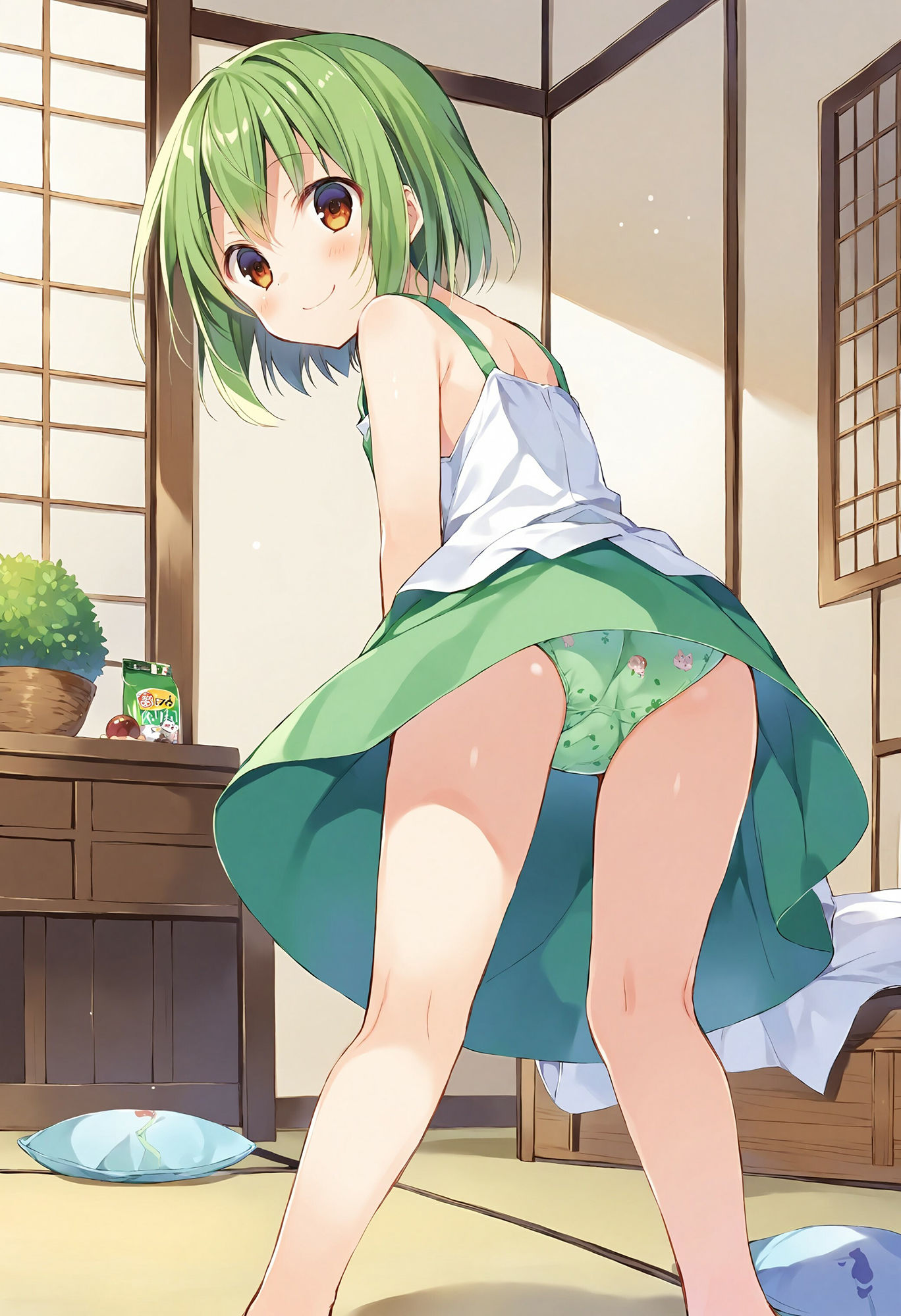 サンプル画像2:夏休みの帰省先で出会った親戚の女の子のパンツがたまらない(でのいず) [d_434025]