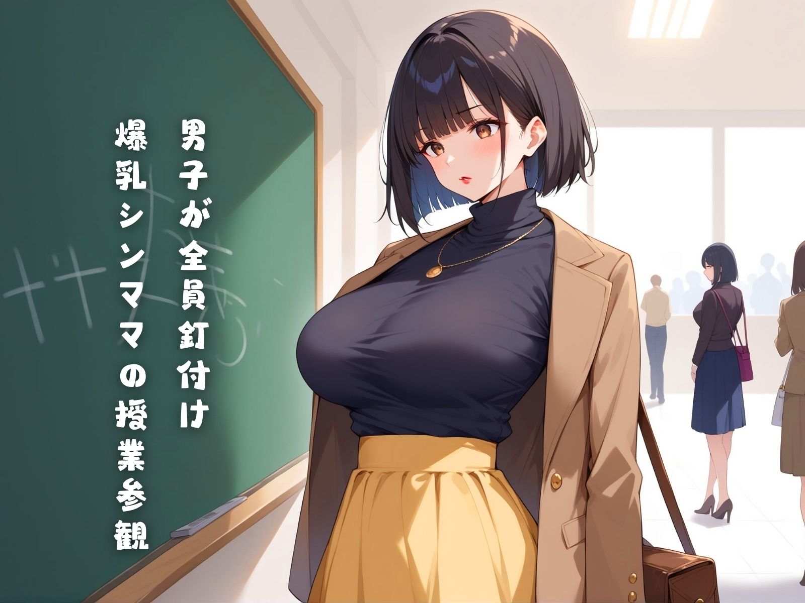 サンプル画像1:授業参姦 〜犯●れた若いシンママ〜(パイナップルシェイク) [d_434110]