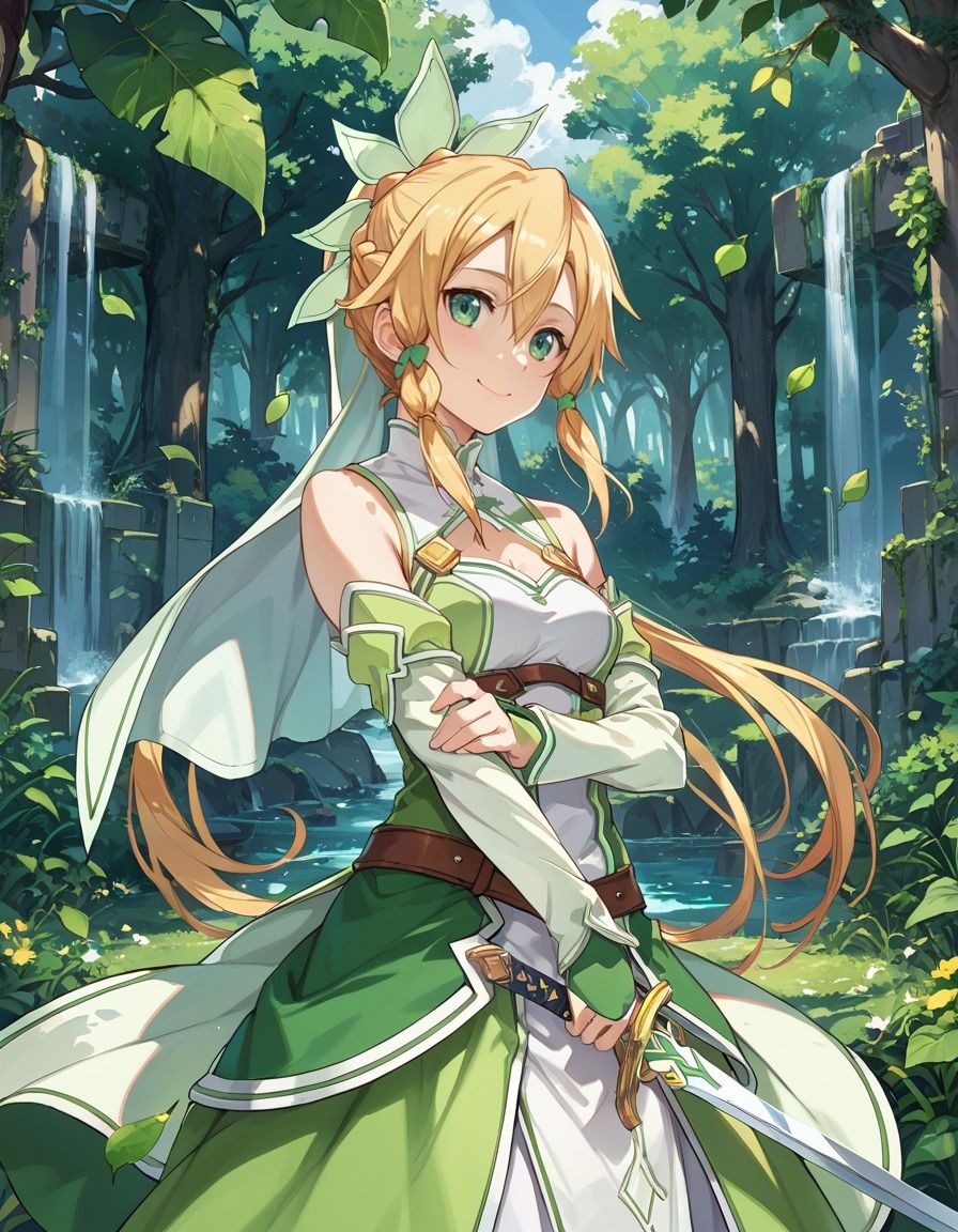 サンプル画像1:【ソー〇アートオンライン（SAO）】リー〇ァの写真集 プレミアム(DJart_ISUKO) [d_434114]