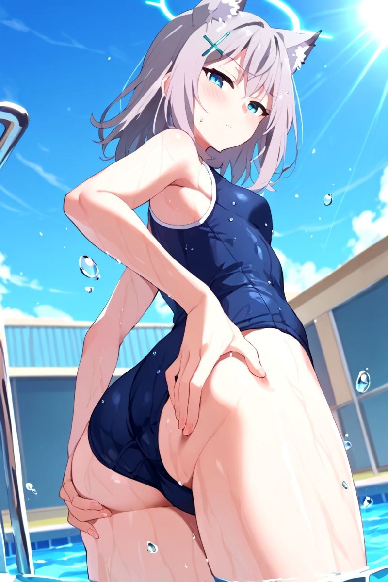 サンプル画像2:H-Archive 〜シ〇コ水着〜(バーチャルアナコンダ) [d_434130]