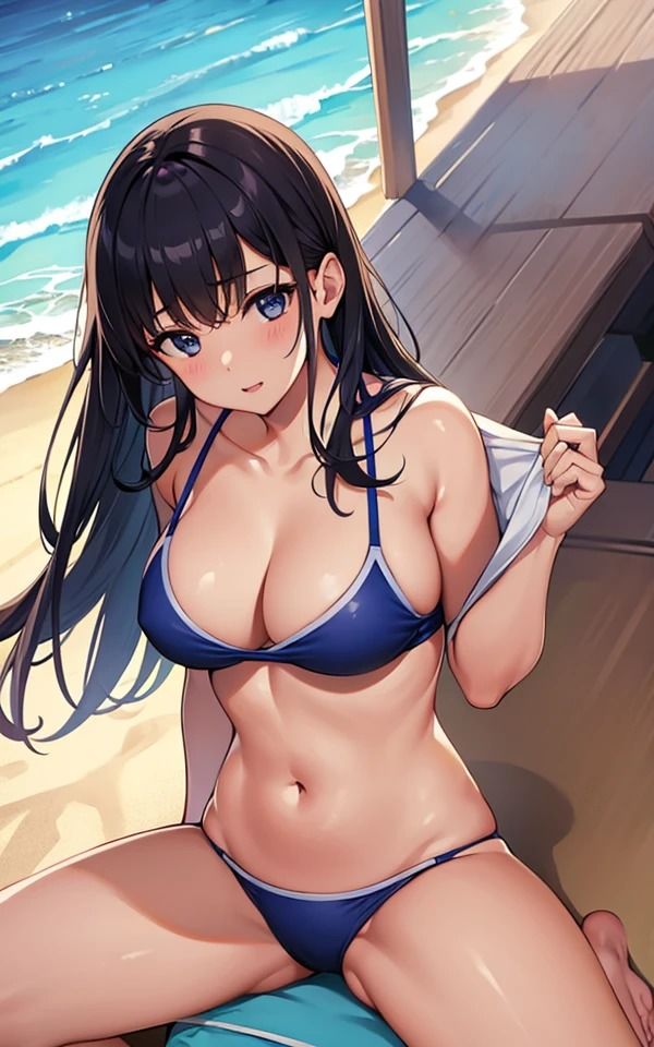 サンプル画像1:二次元美少女水着写真集（24年8月15日版その1）(A・Iノ介) [d_434187]