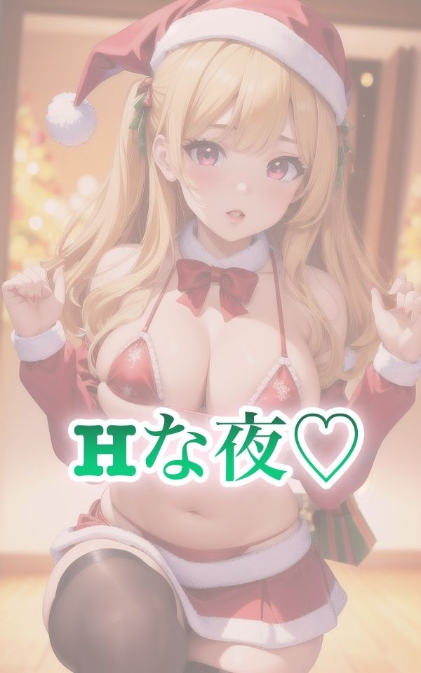 サンプル画像5:エロサンタが街にやってきた！(美女のRAKUEN) [d_434329]