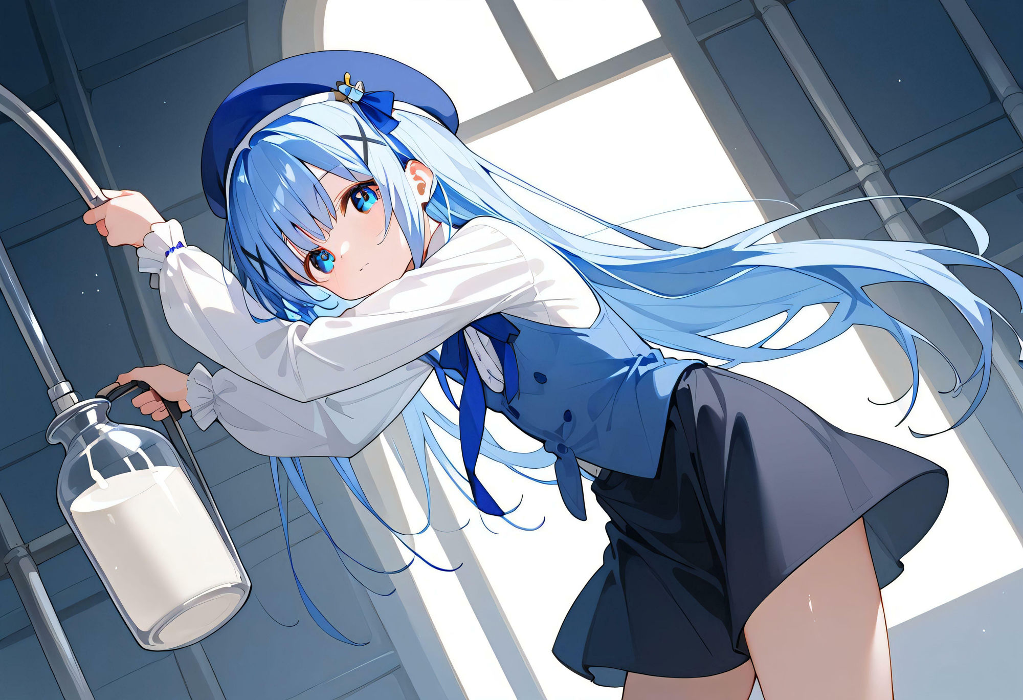 サンプル画像1:搾られるのは私たち(スペクトラムスミス) [d_434344]