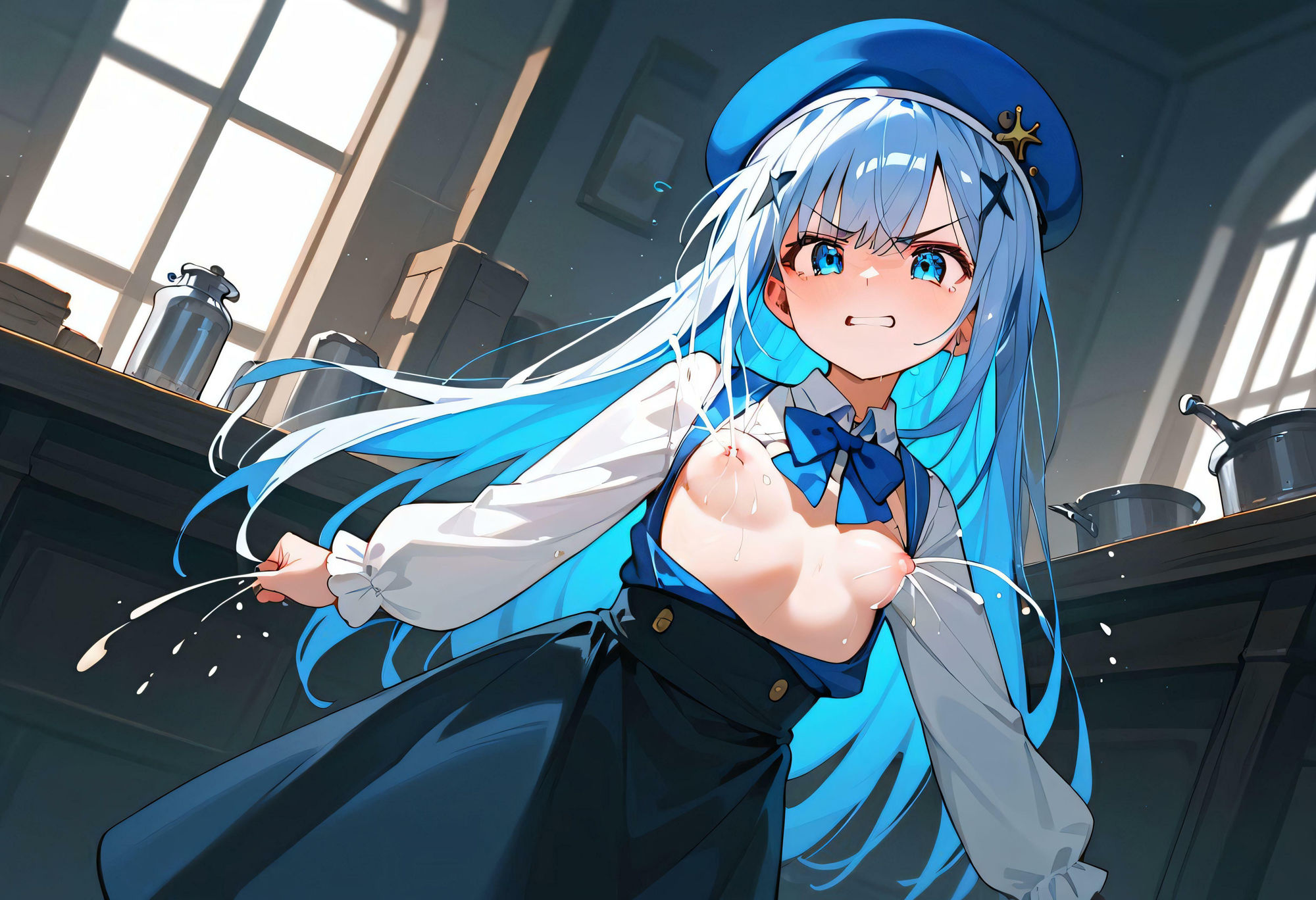 サンプル画像2:搾られるのは私たち(スペクトラムスミス) [d_434344]