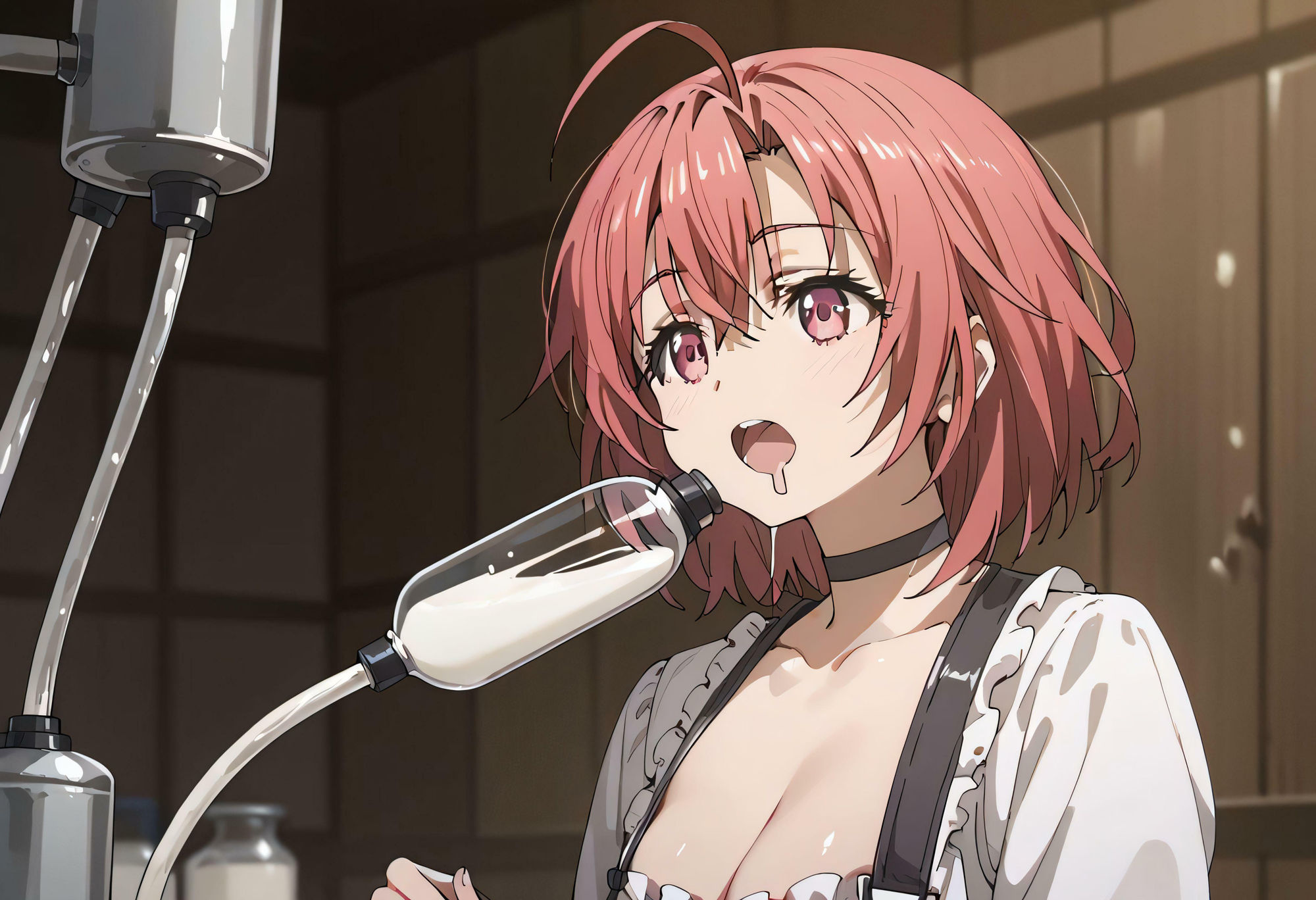 サンプル画像4:蕩ける搾乳牛娘(ハイパーシンク) [d_434368]