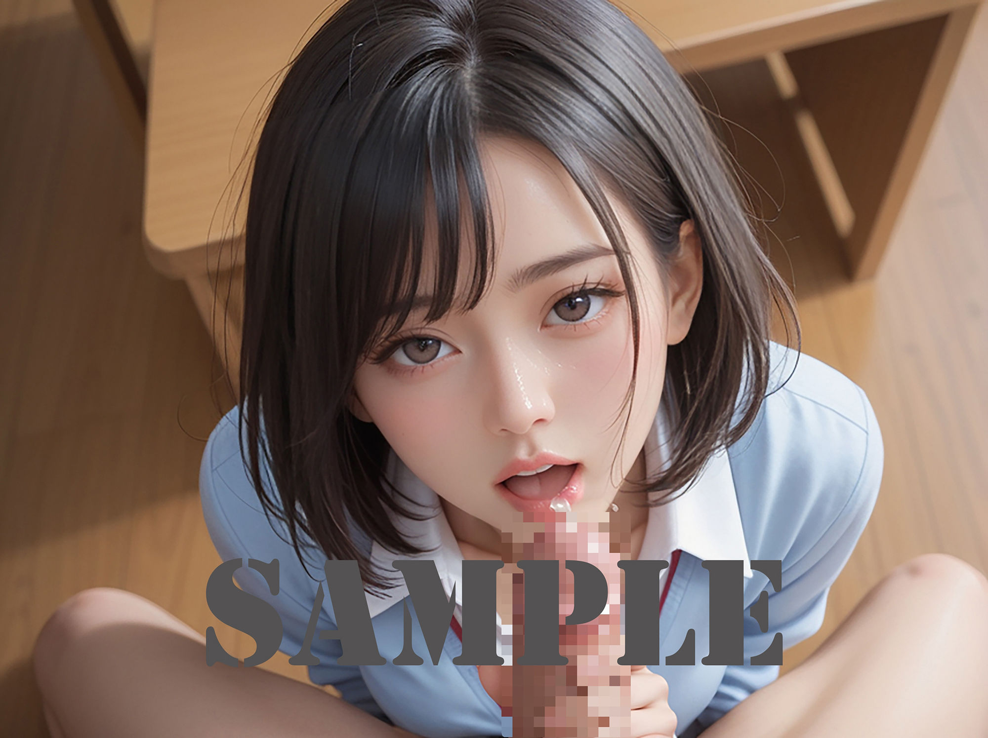 サンプル画像5:女子校生の保健の授業(夜の娯楽) [d_434445]