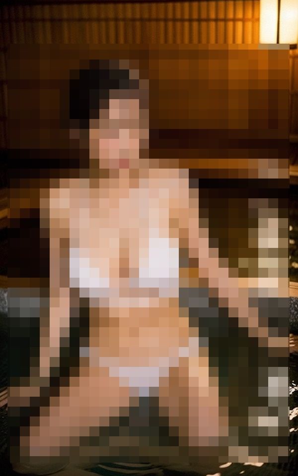 サンプル画像6:隣の奥様は旦那に黙ってうちに来て一日中疲れを癒すため一緒に温泉に行った(TOKYO) [d_434464]