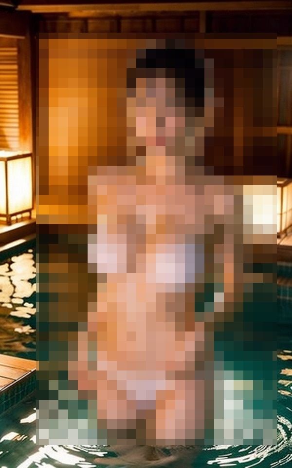 サンプル画像4:たまたま温泉の待合室で仲良くなった奥様と家族風呂の部屋に入った(FUKUOKA) [d_434496]