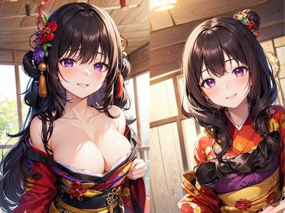 サンプル画像5:花魁はいつでもエロい(灼熱の絶対零度) [d_434536]